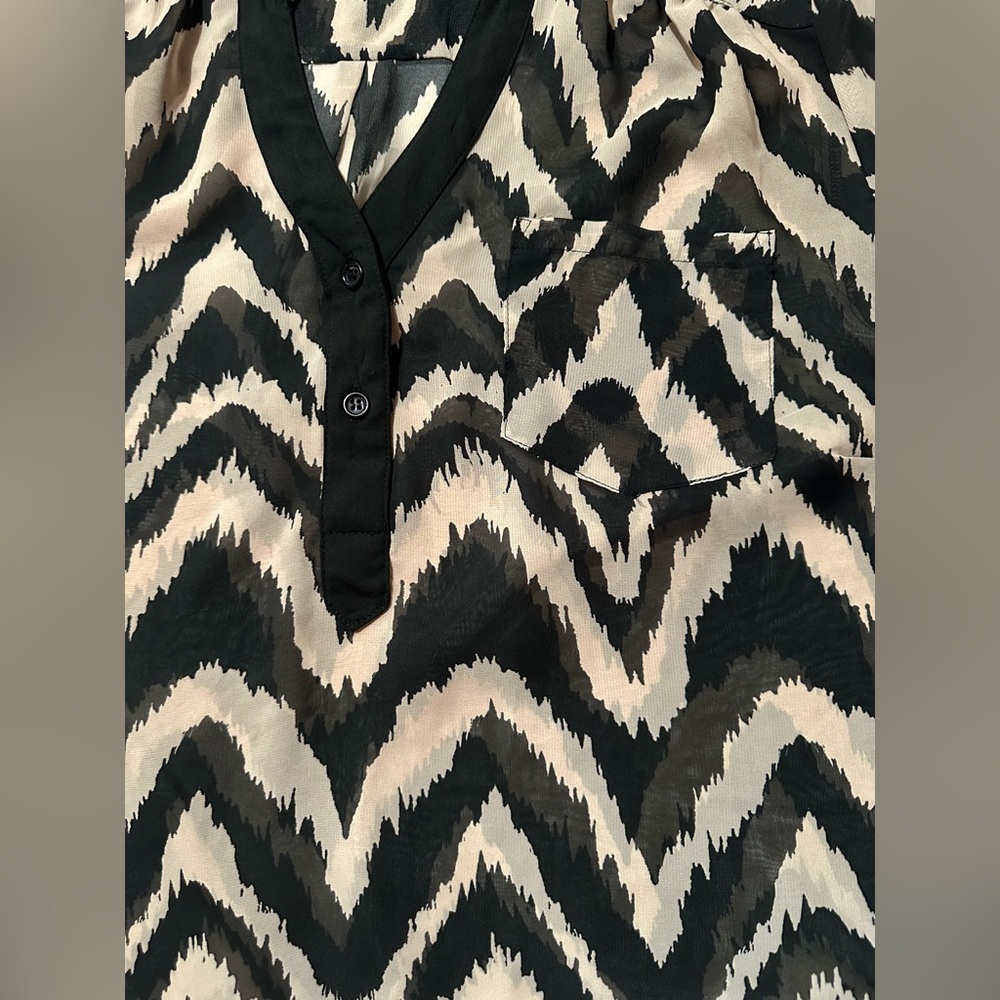 Alyx Woman Sheer Blouse, Size: 1X - Picture 4 of 4